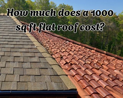Sloped roof covered in brown shingles.