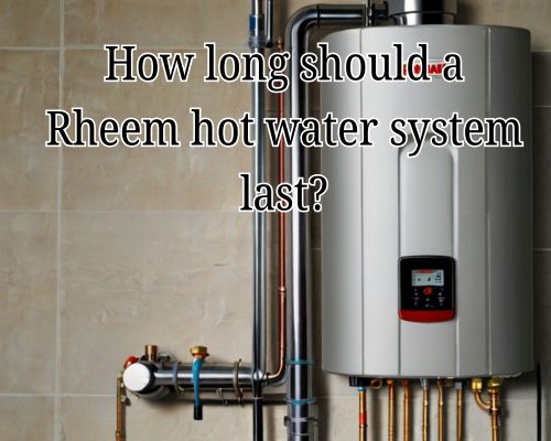 a Rheem hot water system