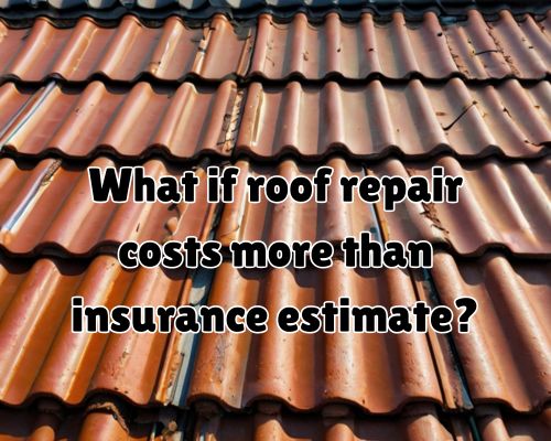 a new roofing work almost done